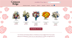Desktop Screenshot of crimsonflowers.net